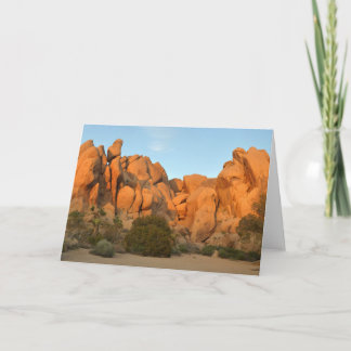 Sunset Rocks bij Joshua Tree Kaart