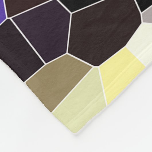 Sunset Rocks Fleece Deken (Hoek)