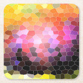 Sunset Rocks Kartonnen Onderzetters (Voorkant)