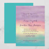 Sunset Romance | Weddenschap Kaart (Voorkant / Achterkant)