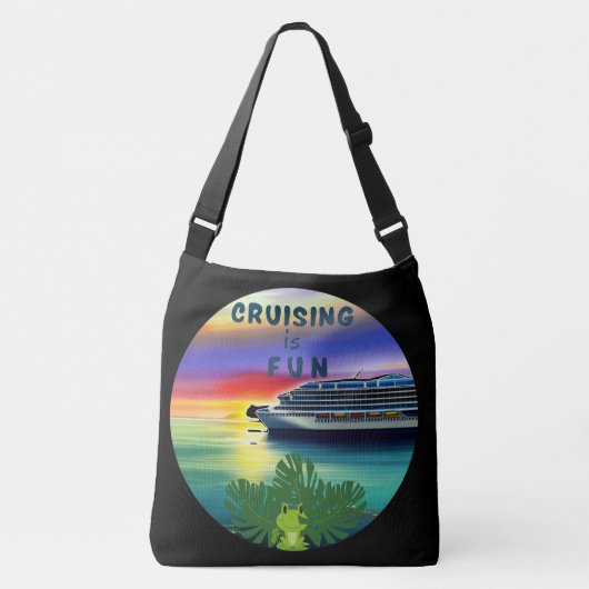 Sunset Romantic Cruise Crossbody Tas (Voorkant)