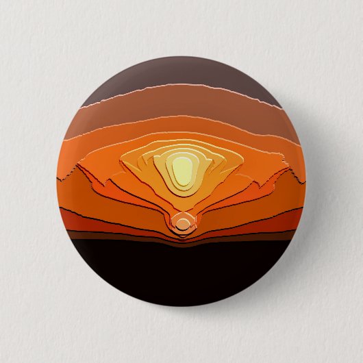 SUNSET RONDE BUTTON 5,7 CM (Voorkant)