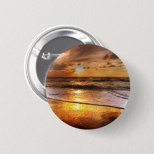 Sunset Ronde Button 5,7 Cm (Voorkant /achterkant)