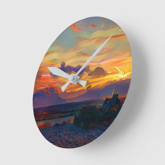 SUNSET RONDE KLOK (Hoek)