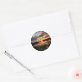 Sunset Ronde Sticker (Envelop)