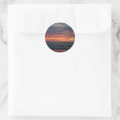Sunset Ronde Sticker (Tas)
