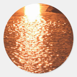 Sunset Ronde Sticker