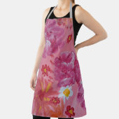 Sunset Roos Bloemen Schort (Insitu)