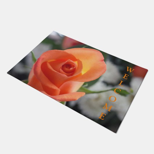 Sunset Roos Welkom Mat (Schuin)