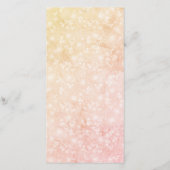 Sunset Rose blush sheer bow Bouquet (Achterkant)