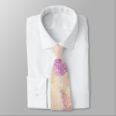 Sunset Rose Father of the Bride blush strik boeket Stropdas (Gebonden)