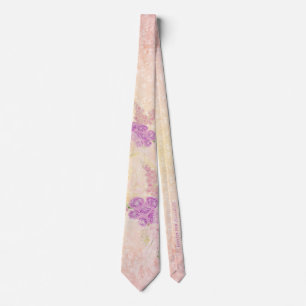 Sunset Rose Father of the Bride blush strik bow Bo Stropdas