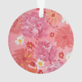 Sunset Rose Ornament (achterkant)