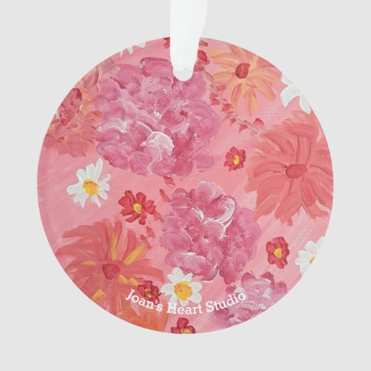 Sunset Rose Ornament (voorkant)