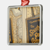 Sunset Route Metalen Ornament (Links)