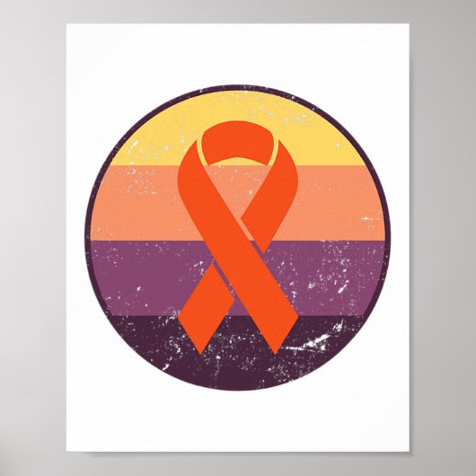 Sunset RSD CRPS-bewustzijn Poster (Voorkant)