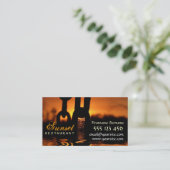 Sunset Rustic Visitekaartje (Staand voorkant)