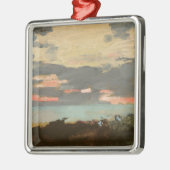 Sunset, Saco Bay Metalen Ornament (Links)