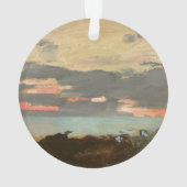 Sunset, Saco Bay Ornament (achterkant)