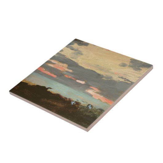 Sunset, Saco Bay Tegeltje (Zijkant)