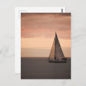 Sunset Sail Briefkaart (Voorkant / Achterkant)