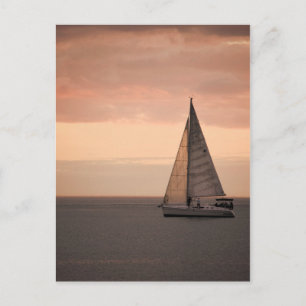 Sunset Sail Briefkaart