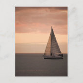 Sunset Sail Briefkaart (Voorkant)