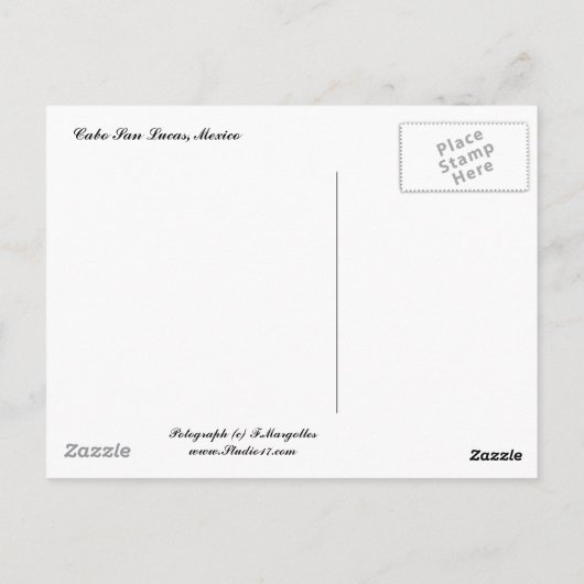 Sunset Sail, Cabo San Lucas, Mexico Briefkaart (Achterkant)