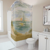 Sunset Sail Douchegordijn (In situ)