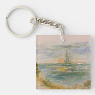 Sunset Sail Sleutelhanger