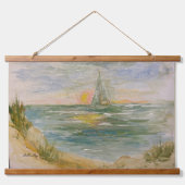 Sunset Sail Tapestry Hangend Wandkleed (Voorkant)
