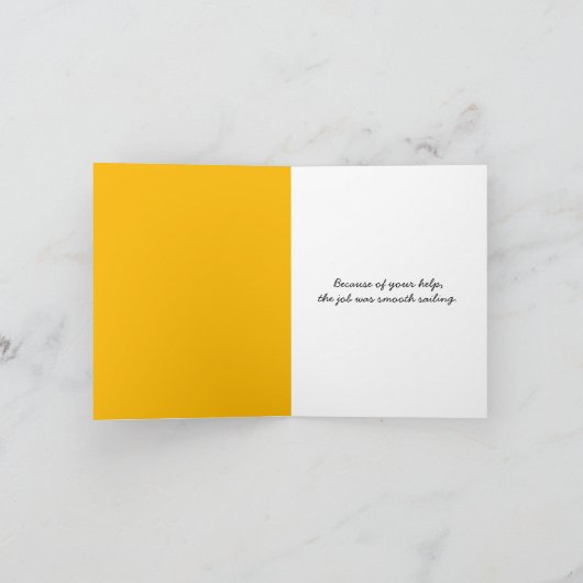 Sunset Sailing Bedankt (Binnen)