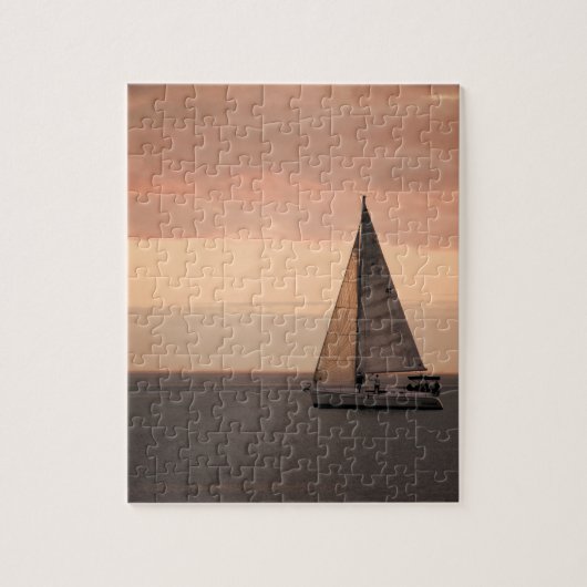 Sunset Sailing Cruise - 8 x 10 - 110 pcs. Legpuzzel (Verticaal)