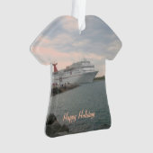 Sunset Sailing Ornament (voorkant)