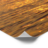 Sunset Sailing (thin) - poster (Hoek)