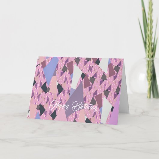 SUNSET SAILS ABSTRACT KAART (Voorkant)