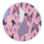 SUNSET SAILS ABSTRACT KERAMISCHE KNOP (Voorkant)