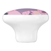 SUNSET SAILS ABSTRACT KERAMISCHE KNOP (Zijkant)