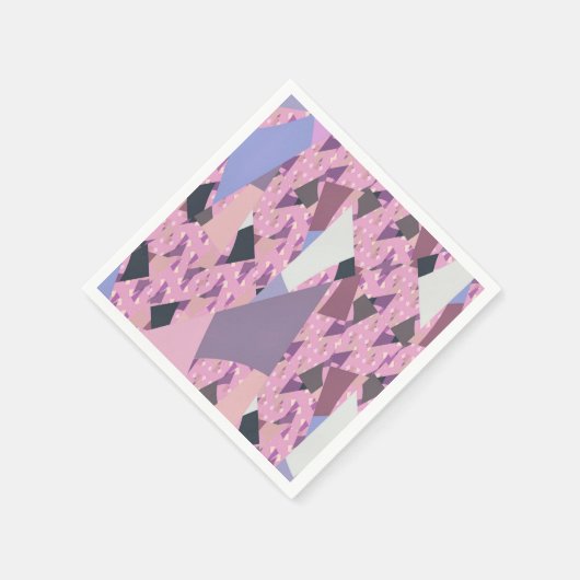 SUNSET SAILS ABSTRACT SERVETTEN (Hoek)