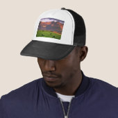 Sunset San Juan Mts CO Trucker Pet (In situ)