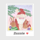 Sunset Santa Sticker (Vel)