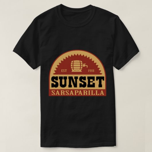 Sunset Sarsaparilla Essential T-Shirt (Design voorkant)