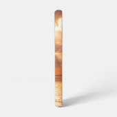 Sunset Scene Aangepast Monogram Samsung Galaxy Hoesje (Linkerkant)