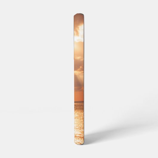 Sunset Scene Aangepast Monogram Samsung Galaxy Hoesje (Linkerkant)