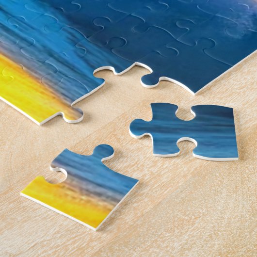 Sunset Scene Legpuzzel (Zijkant)