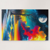 Sunset Scene Legpuzzel (Horizontaal)