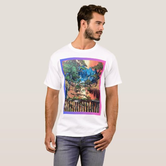 Sunset Scene T-shirt (Voorkant volledig)