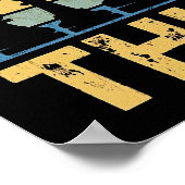 Sunset Schaakkunst – Inspirerend "Denk" Poster (Hoek)