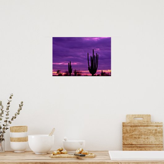 Sunset, Scottsdale, Arizona Poster (Keuken)