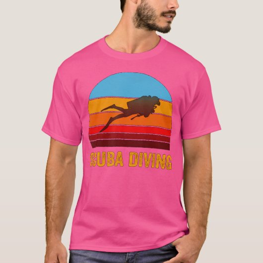 Sunset Scuba Diving T-shirt (Voorkant)